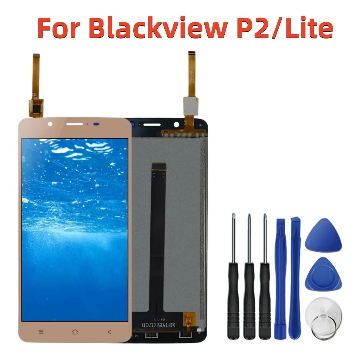 

5.5" For Blackview P2 / P2 Lite LCD Display Screen+Touch Glass Digitizer Assembly Replacement 1920X1080P