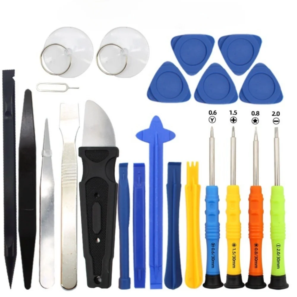 

22 in 1 Mobile Phone Repair Tools Reusable Manual Disassembly Tablet Disassemble Repair Kit Precision Multi Function Hand Tools