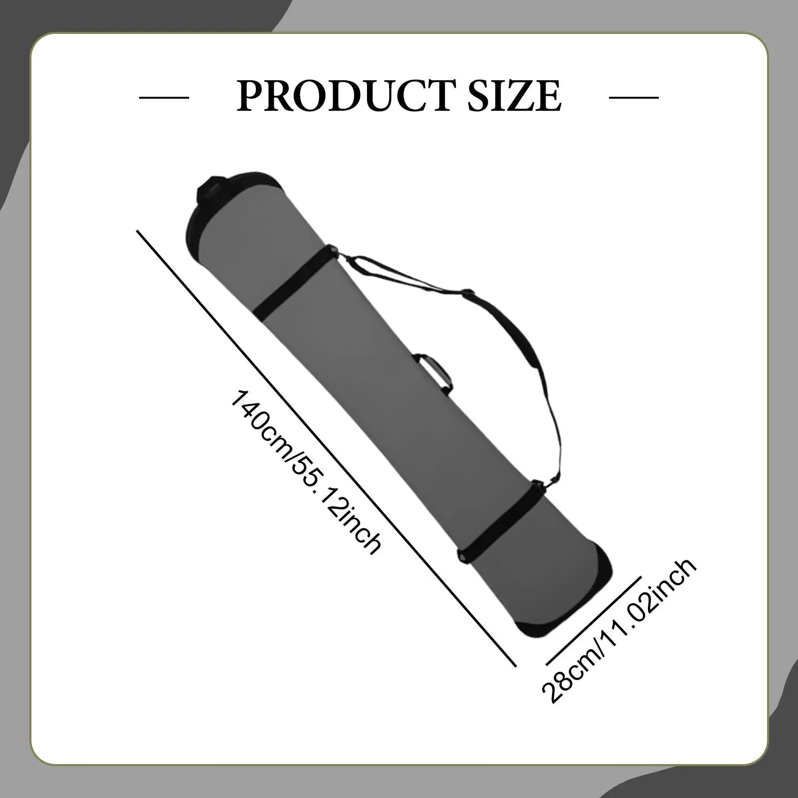 

Универсальная сумка для переноски сноуборда, мягкий защитный чехол, чехол для хранения лыжных досок для зимних видов спорта на открытом воздухе