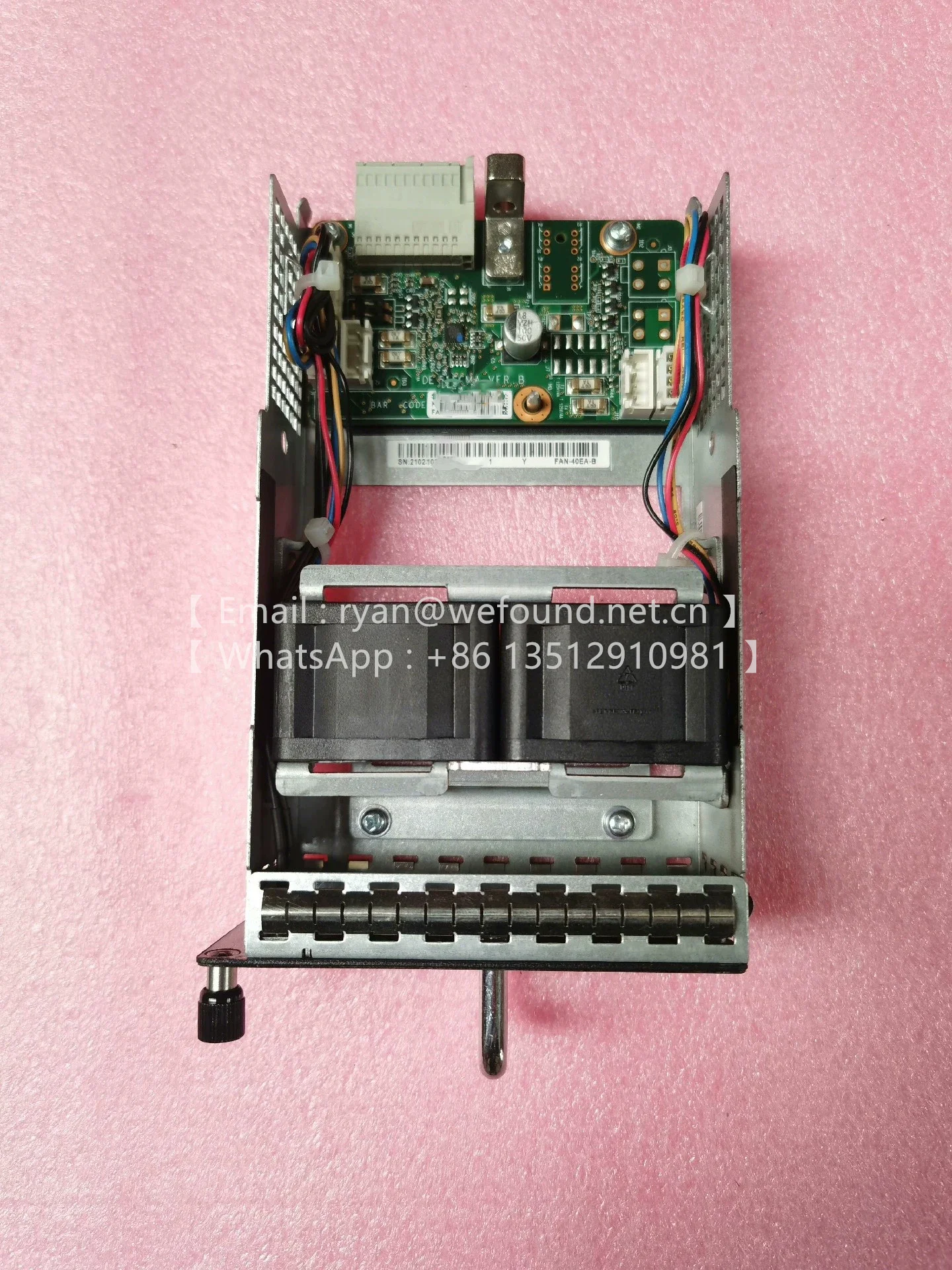 FAN-40EA-B  back-to-front 02355338 , FAN-40EA-F  front-to-back 02355421