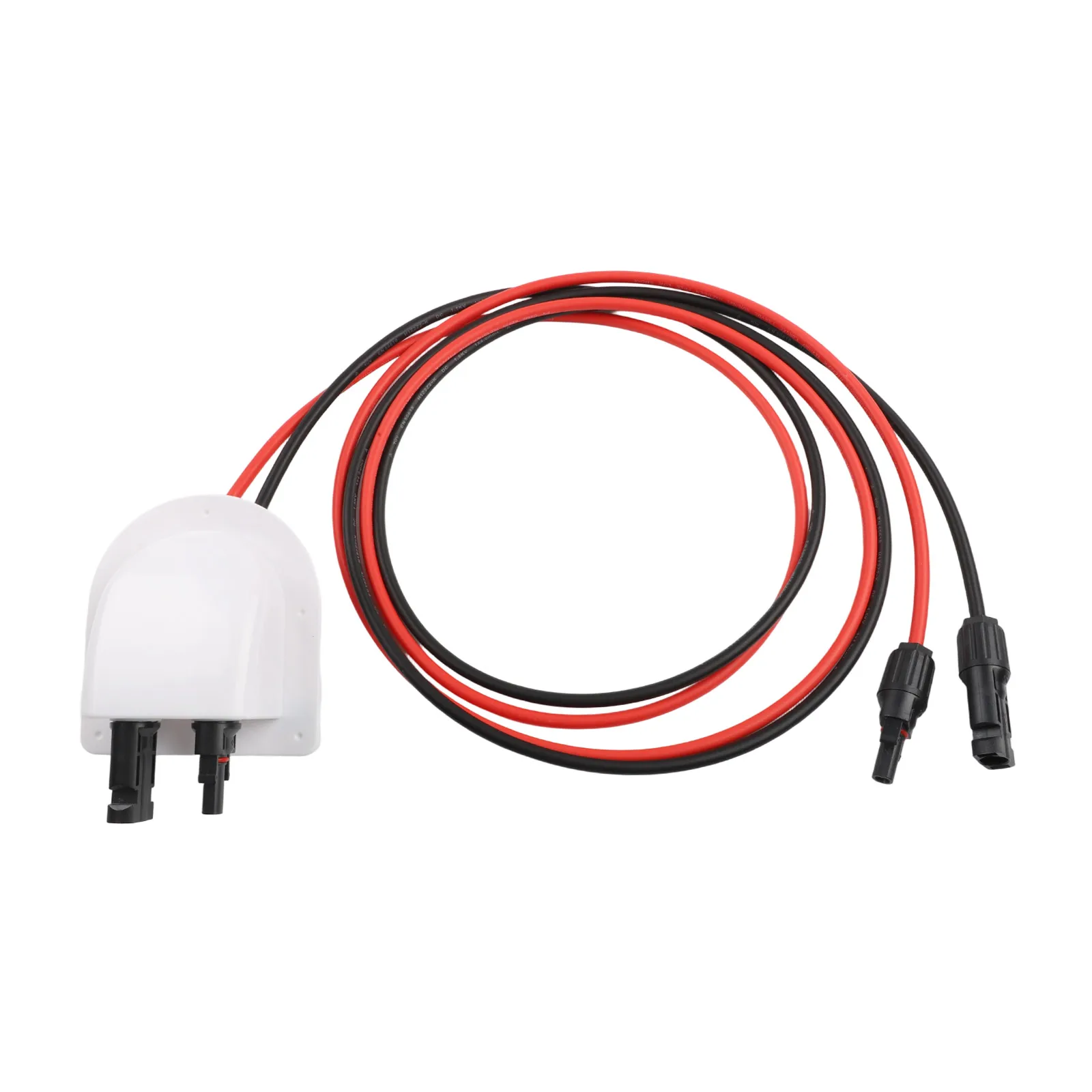Solar Cable Entry Gland Junction Box IP68 Waterproof With 2M 10AWG Wire For RV Roof Panel And Boat Electrical Connection
