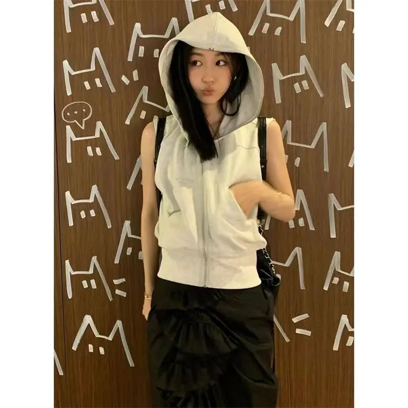 Vests Waistcoats Thin Womens Vest Lace Spring Suede Artistic Exquisite Minimalist Modern Textured Waistcoat Elegant Softy Trendy