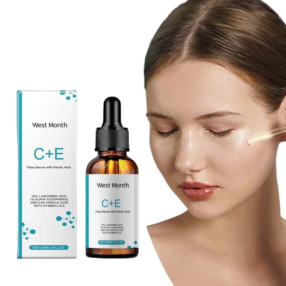 

Vitamin C facial essence women's skin care products containing vitamin E and ferulic acid essence