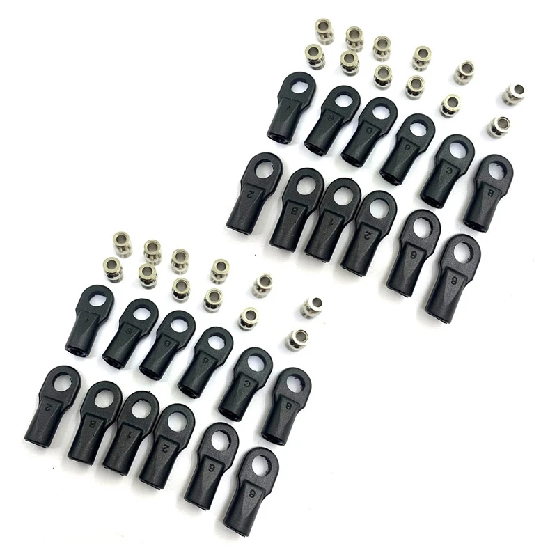 24Pcs 5347 Rod End Ball Joint General Trolley Ball Sets For 1/10 Traxxas E-REVO REVO SUMMIT