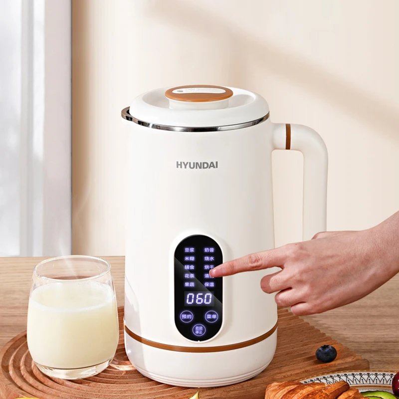 Portable Soybean Milk Machine10-leaf Blade Wall Breaking Machine Juicer Paste Multifunction Blender Food Processer 600/800ml