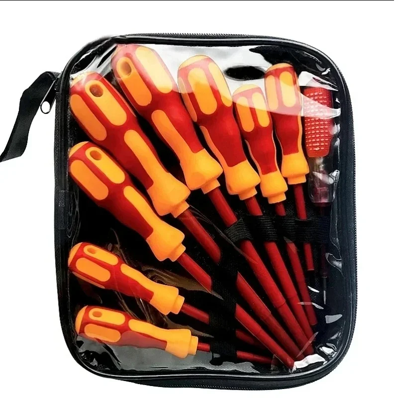 Magnetic Screwdriver Set Heavy Duty Manual Ergonomic Cross Head plum blossom hexagonal screwdriver