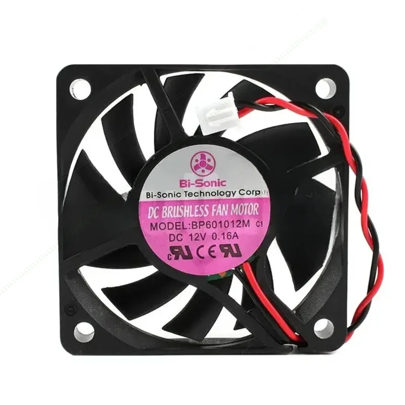 

W НОВЫЙ BI-SONIC BP 601012 M 6010 12 В 0,16 А бесшумный вентилятор охлаждения