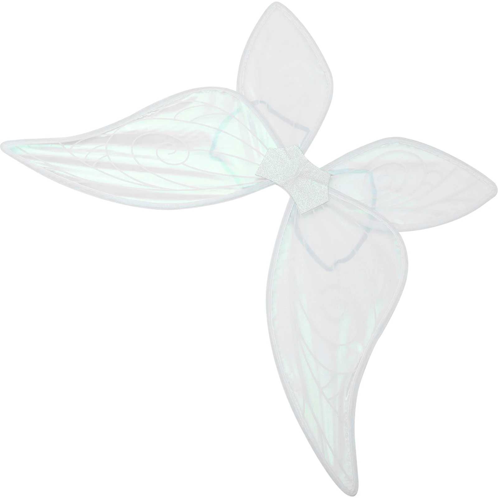 

Glowing Butterfly Wings Light Emitting Fairy Costume Props White LED Wings for Party Halloween Theme Accessories Cosplay