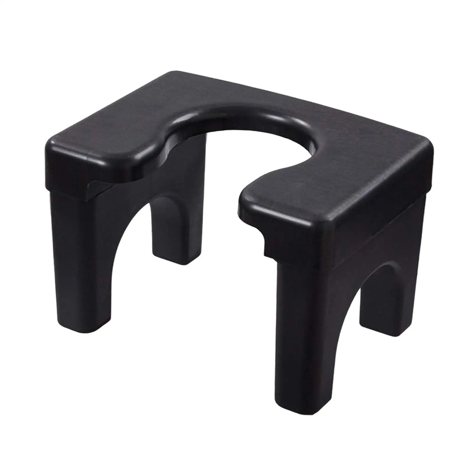 Lightweight Squat Toilet Seat Plastic Potty Chair Washable Non Slip Widen Panel for Home Bathroom