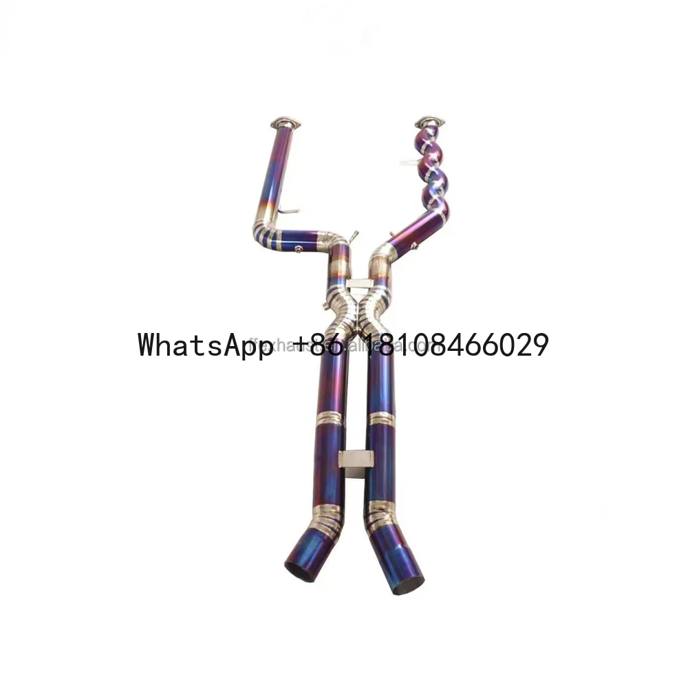 

Titanium Exhaust for BMW S58 M2 G87 3.0T Equal Length Midpipe