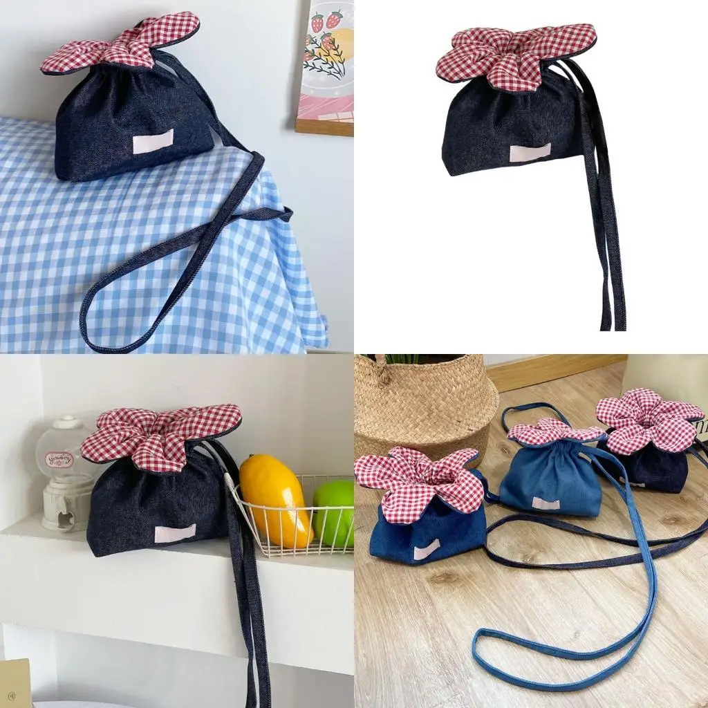 

X90D Contemporary Floral Embroidered Crossbody Purse Organizational Shoulder Bag Perfect For Travel Shopping Running