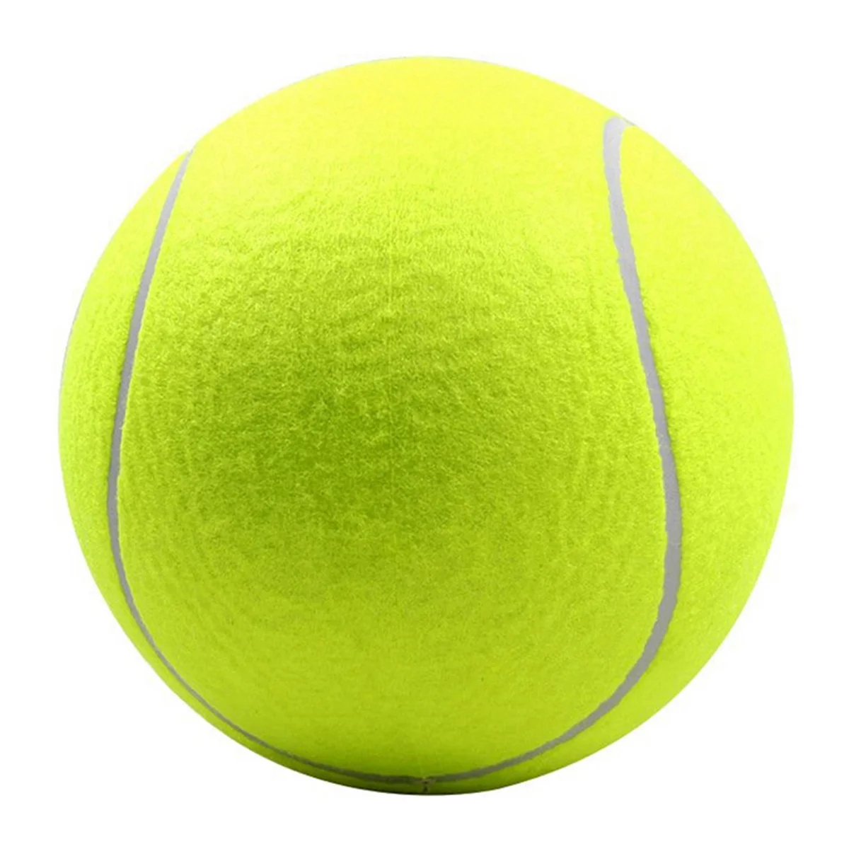 2X Pet Bite Toy 24CM palla da Tennis gigante per cani giocattolo da masticare palla da Tennis gonfiabile firma forniture per palline giocattolo per animali domestici