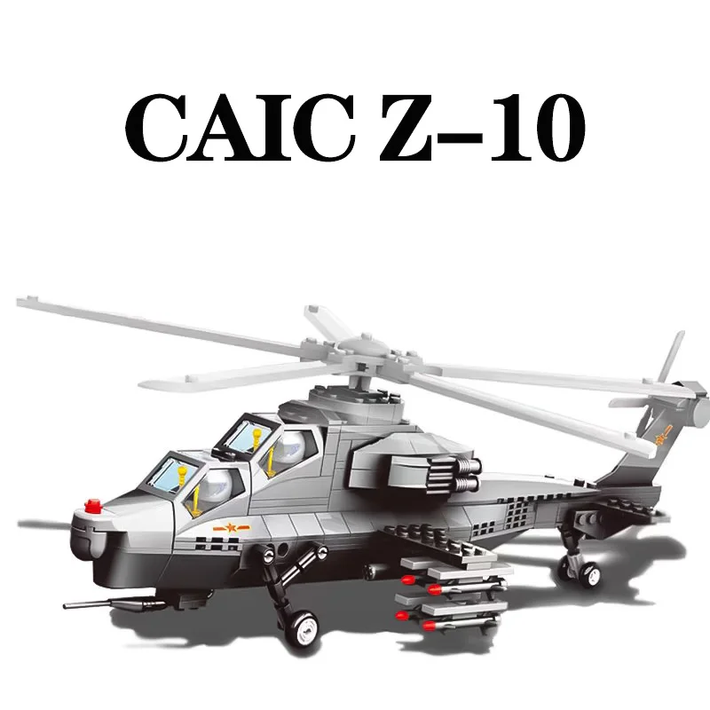 

Серия самолетов, вооруженный вертолет, истребитель, детская головоломка, строительный блок из мелких частиц, сборная модель, подарок для мальчиков 4002