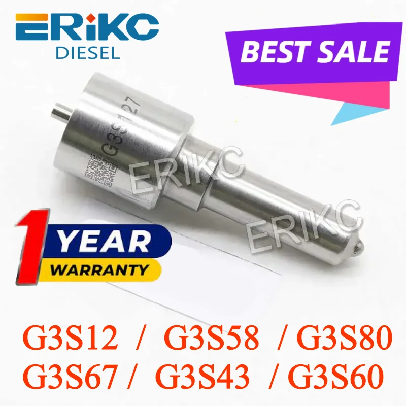 

G3S12 G3S58 G3S80 G3S67 G3S43 G3S60 Дизельная форсунка серии G3 для топливной форсунки Denso
