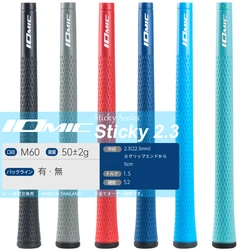 Set mit 13 Iomic Sticky Evolution 2.3 Golfgriff, 3 Farben, High-Tech-Swinggriff