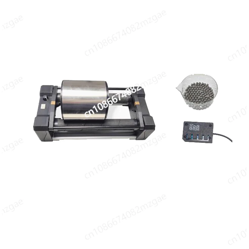 With Timer Capacity 50-200ml Adjustable Speed Stainless Steel Bead Mill Wet/dry Polisher Laboratory Desktop Machine
