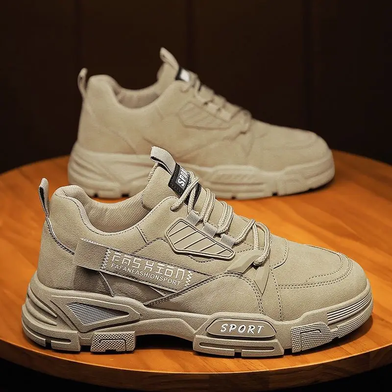 Men's Sneakers Waterproof Work Boots Workwear Shoes Thick Soled Cold Resistant Lace Up Anti Slip Cotton Shoes 2025