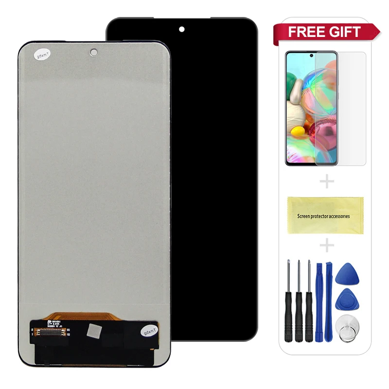 AMOLED For Samsung Galaxy S21 FE 5G G990B LCD Display Touch Screen Digitizer Assembly For Samsung S21Fe Replacement with Frame image 3