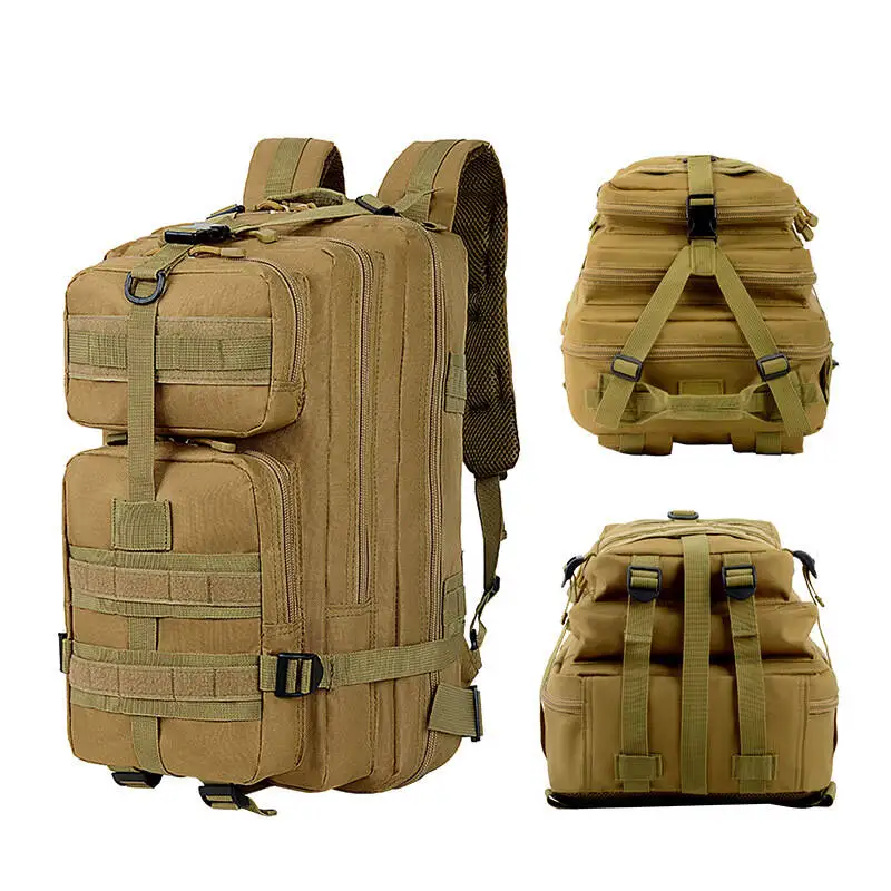 35L Tactical Backpacks For Man Hking Outdoor Survival Bags 3P Assault Pack EDC Molle Pack For Trekking Hunting Bag Climbing Bags