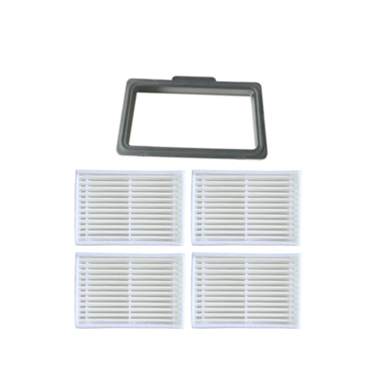 Robot Stofzuiger Hepa Filter Frame Rubber Afdichtingen Voor Menuett 800-262 Smart Robotic Stofzuiger Onderdelen Accessoires