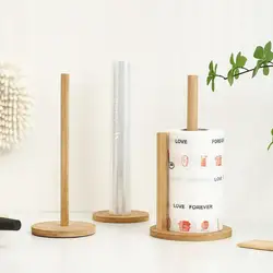 Küche Rollen Papier Handtuch Halter Tissue Vertikale Ständer Freistehende Papier Handtuch Rollen Ständer Rolle Handtuch Rack Küche Zubehör