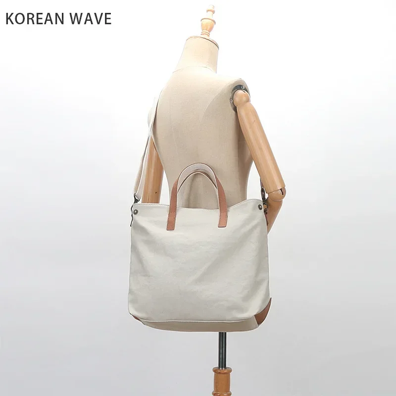 

Холщовая большая сумка унисекс, повседневная мягкая дорожная сумка на плечо большой вместимости, оригинальный дизайн в Гуандуне