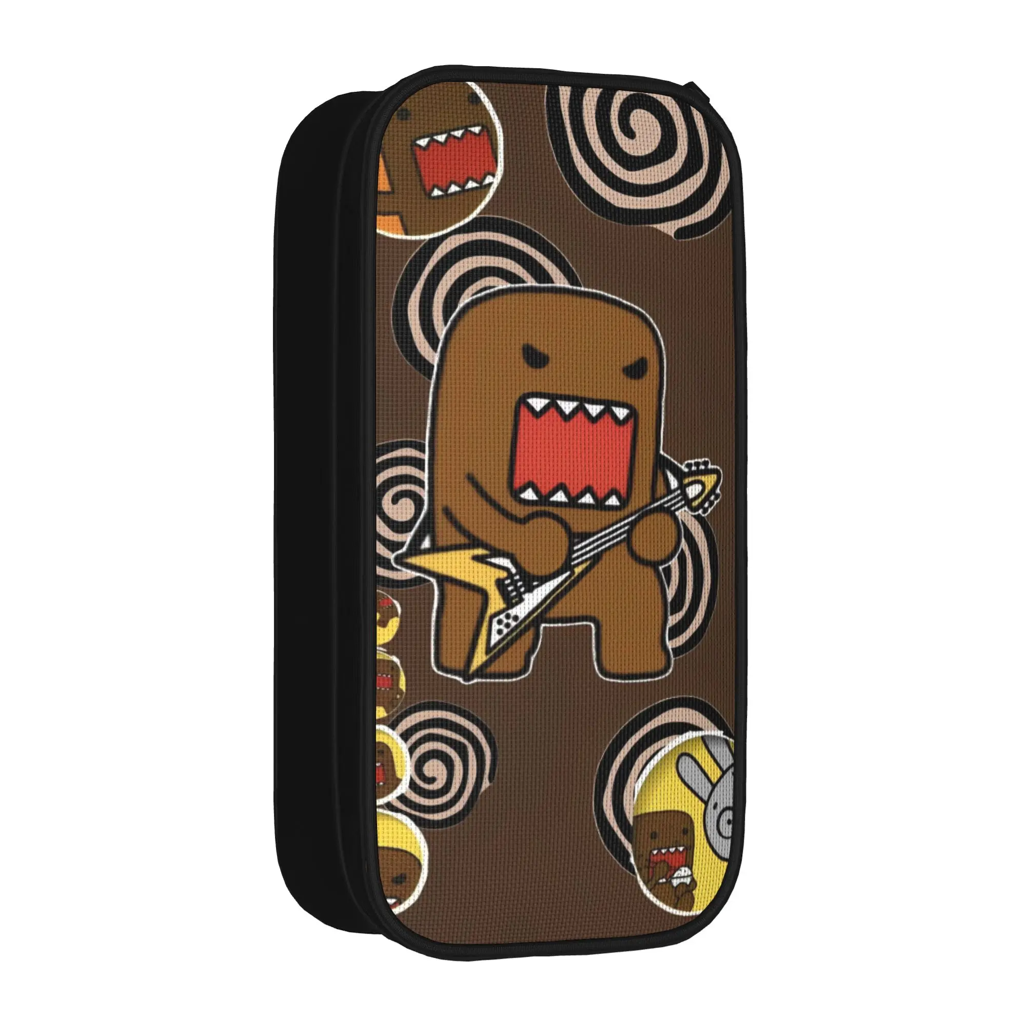 Пенал Domo Kun на молнии, портативный, для девочек и мальчиков, милый, для школы, канцелярские принадлежности