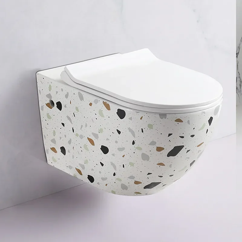for Wall Mounted Toilet Integrated Wall Hung Rimless Deodorant Silent Hotel Project
