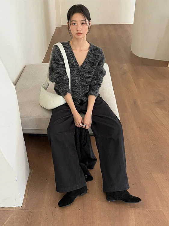 

Женские джинсы с подкладкой, высокая талия, свободный крой, облегающие, удлиненные брюки, осень-зима, новинка, повседневные, хлопок