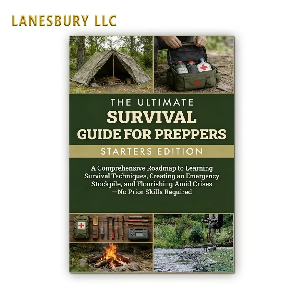 The Ultimate Survival Guide for Preppers English Book For Beginners Starters Edition Practical Emergency Survival Handbook