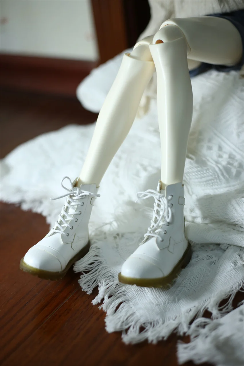 

Обувь для куклы BJD В наличии 1/3 1/4 Ботильоны с боковой молнией 68 70 см для мальчиков Повседневные черно-белые игрушки на мягкой подошве Подарки Аксессуары для кукол BJD