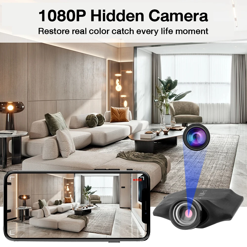 1080P HD Mini Kamera DIY Drahtlose WiFi IP Kamera Kleinste Home Security Anti-diebstahl Echtzeit Video Recorder cam Remote View