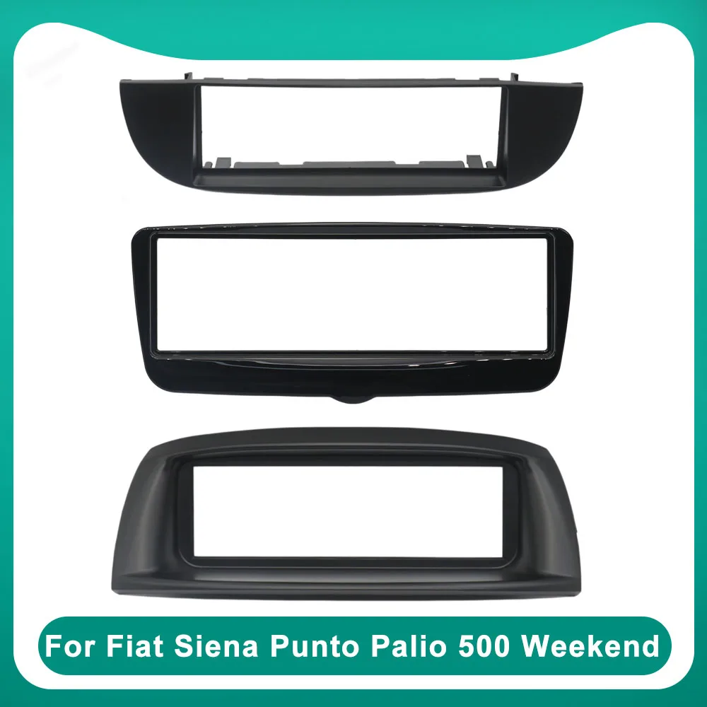 9 Inch Car Radio Fascia Frame For Fiat Siena Punto Palio 500 Weekend Dashboard Panel Trim Kit