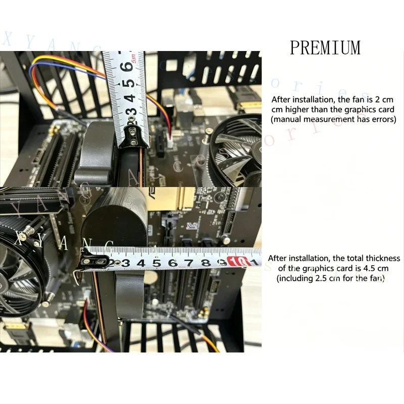 N+ Active Cooling Mod Kit for NVIDIA for Tesla P4 T4 M4 L4 A2 GPU