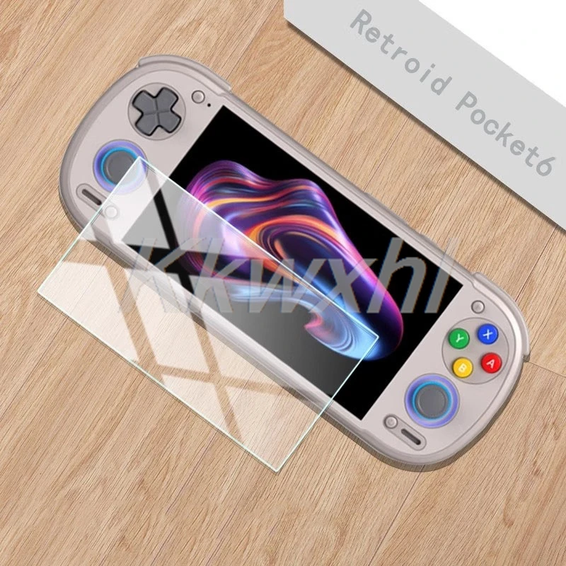 1/2PCS FOR Retroid Pocket 6 Handheld Game Console 5.5" Tempered Glass ON RP6 Pocket6 9H  Screen Protector Film Cover