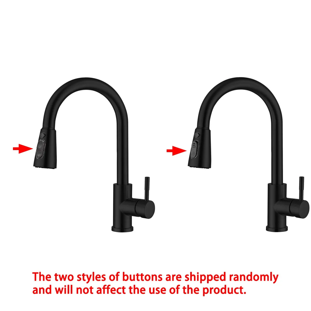 صنابير المطبخ مع فوهات قابلة للسحب، 360 درجة °   صنابير خلاط حوض المطبخ الدوارة، وصنابير خلاط المطبخ مع 3 أنماط للرش