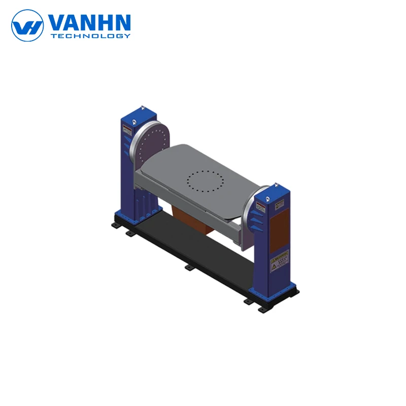 Industrial Auto Rotating Welding Table Adjustable Rotation Speed High Load Bearing for Automatic Welding Equipment