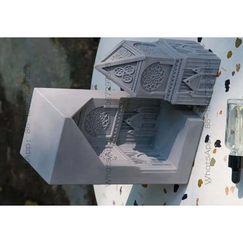 3251 Cement architectural model ornament Nordic creative home decoration personalized book desktop porch wine cabinet decoration
