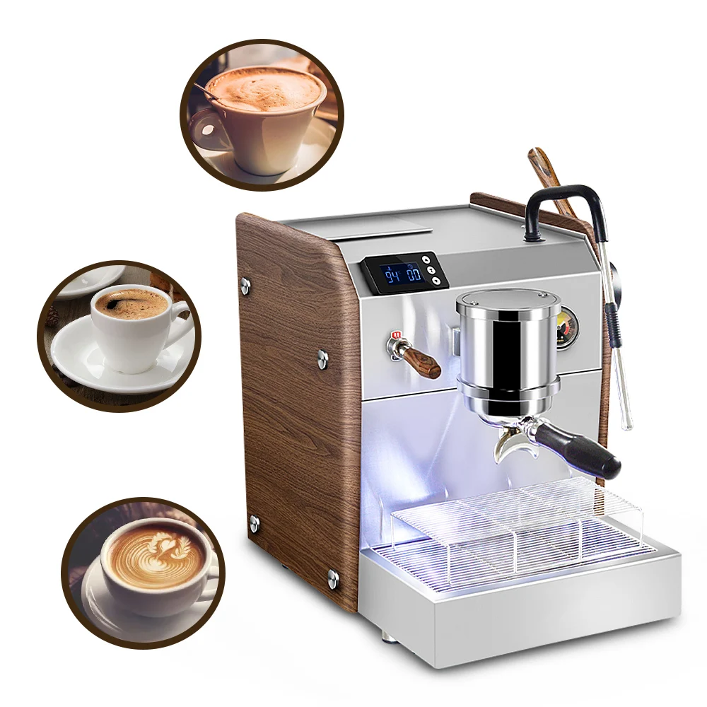 

Factory Made Lowest Price 1 Single Group Barista Pure Copper Boiler Semi Automatic Commercial Coffee Espresso Machine Maker