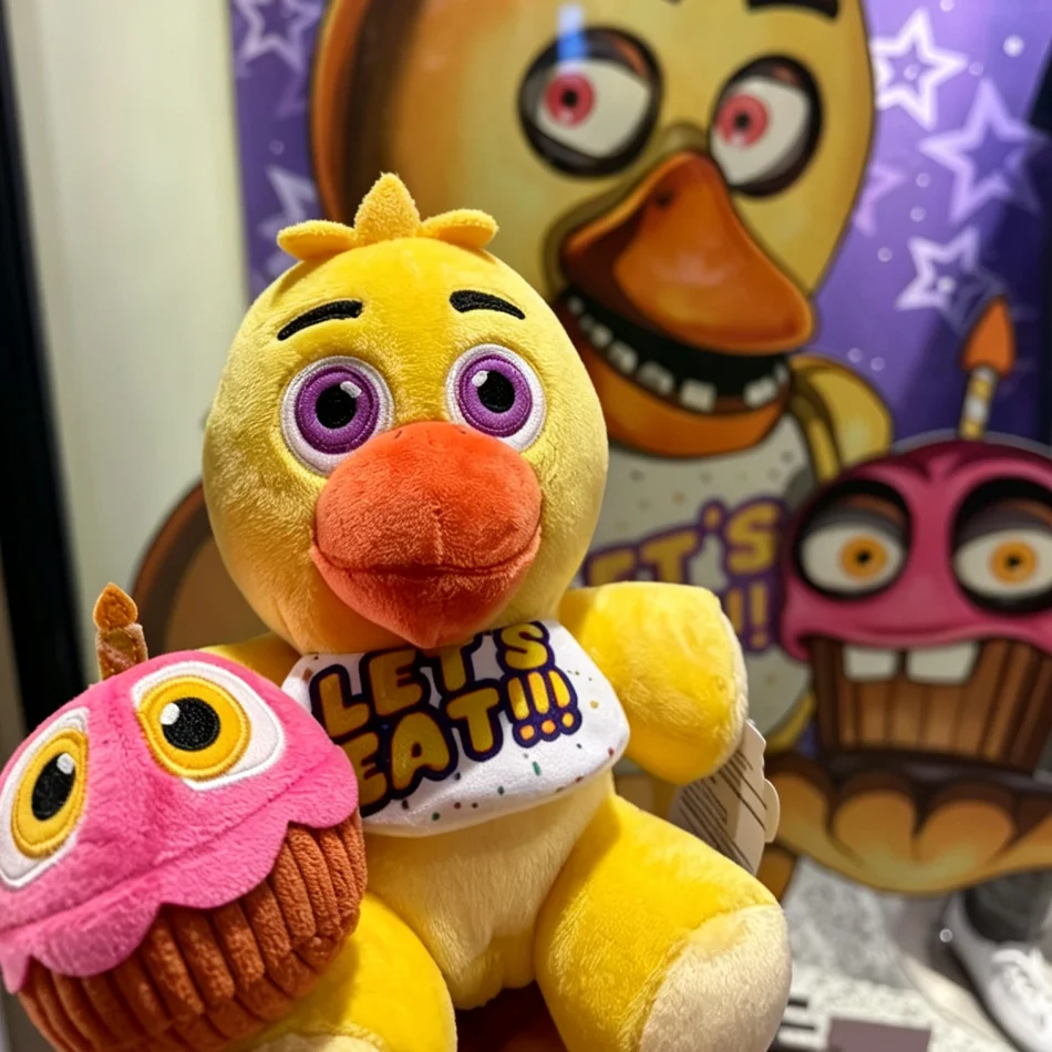 FNAF 18CM Plush Toys Bonnie Bear Foxy Cute Cartoon Stuffed Dolls Five Night at Freddy's Freddy Toys Gift for Children