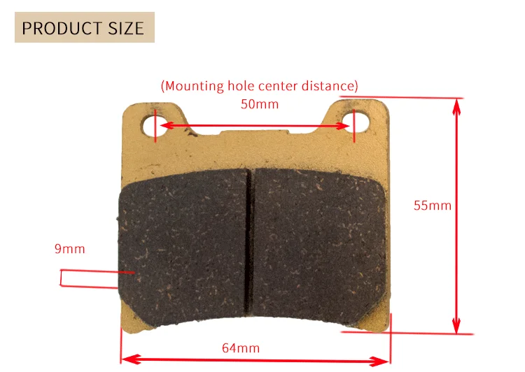 Front Rear Brake Pads For Yamaha FZR600 1989 XJ600 1983-1991 XJ FZR 600 FZ700 1987-1988 FZ750 Genesis 750 XJ FZ 700 750 XJ750 image 4