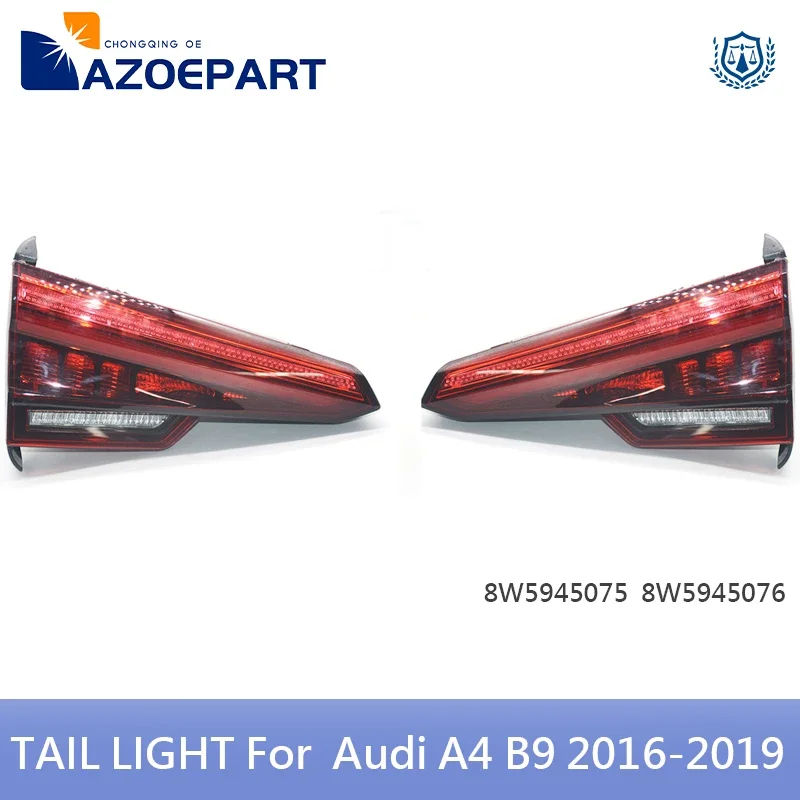 

LED Rear Stop Brake Tail Light Lamp for Audi A4 B9 2016 2017 2018 2019