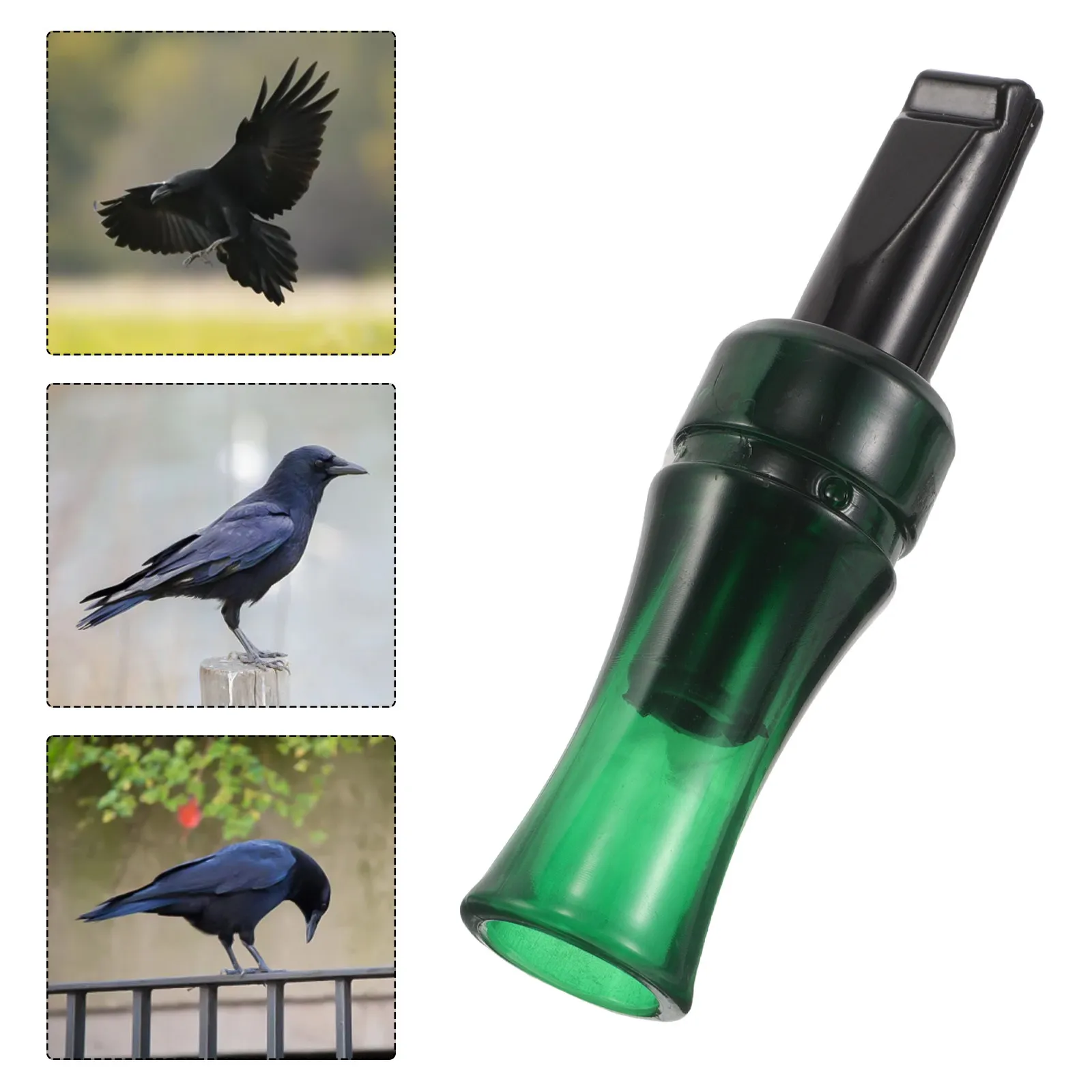 Silbato para Atraer Cuervos, Sonido Realista de Imitación para Observación de Aves, Caza, Investigación, Señuelo para Cuervos al Aire Libre, Atrae Cuervos, Atracción Natural para Aves