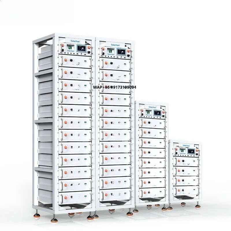 

Solarthon Modular Stacked High Voltage Lithium Battery Pack 204.8V 100AH for Home Solar Energy Storage System Use