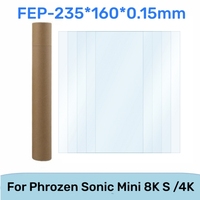 5Pcs FEP Film 235x160x0.15mm For Phrozen Mini 8K S Sonic Mini 4K Shuffle 4K Shuffle 2018 UV Resin 3D Printer Parts Accessories