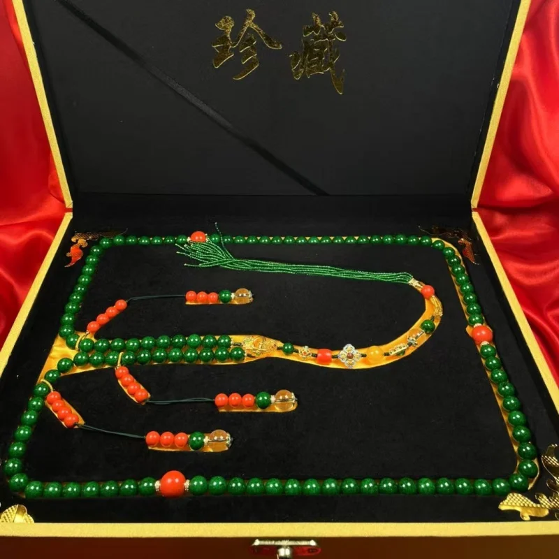 Imitation Green Ox Horn Buddhist Prayer Hand String Men and Women New Style Beads