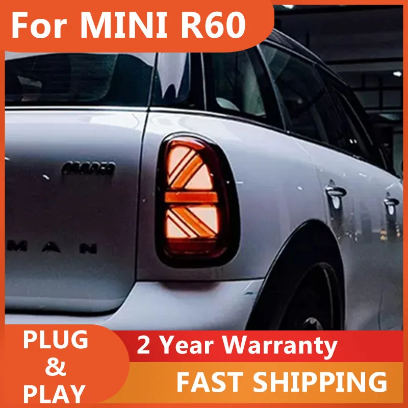 Car Lights for MINI R60 LED Tail Light 2007-2016 Countryman R60 Rear Stop Lamp Brake Signal DRL Reverse Automotive Accessories