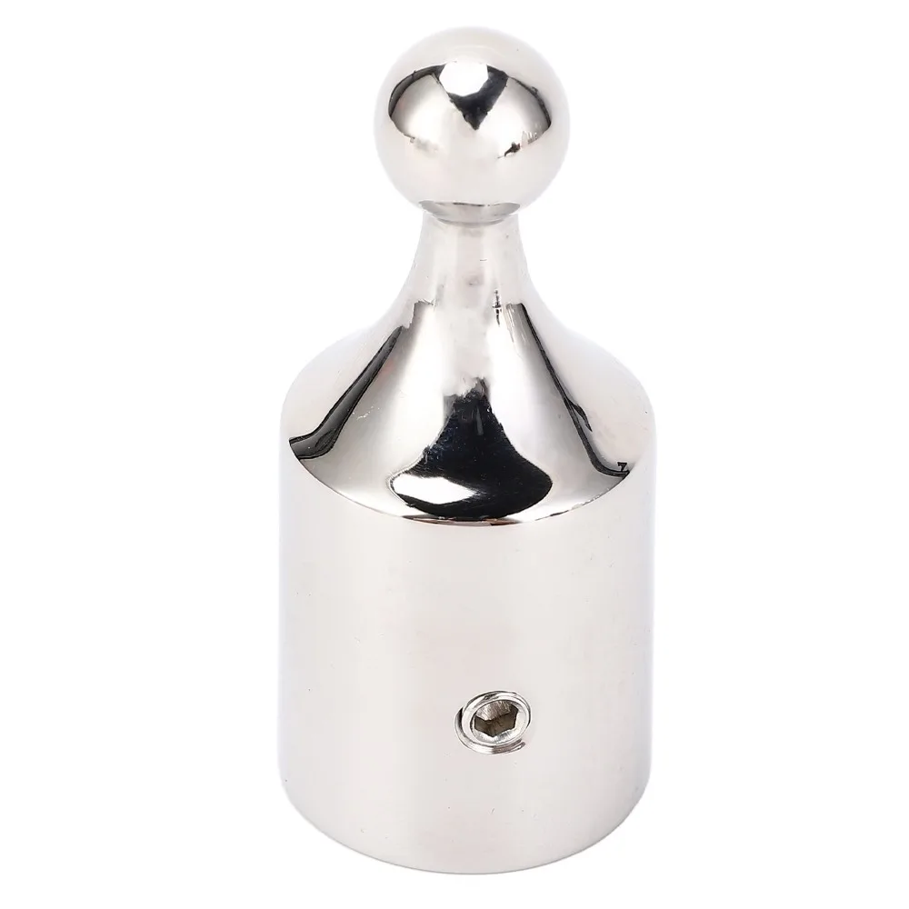 Durable 316 Stainless Steel Bimini Top Cap Surface Polishing Rustproof Bimini Top Eye End Bimini Top Hardware Speedboat