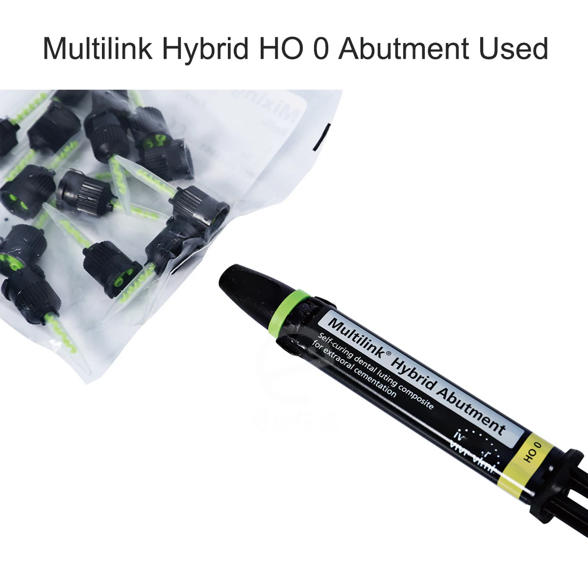 9g Dental Multilink Hybrid Abutment 647182AN HO 0 for Ceramic Structures with Corresponding Substrates Outside the Oral Cavity