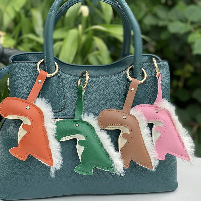 Portachiavi in pelle PU portachiavi per auto animale multicolore portachiavi in pelle PU ciondolo borsa moda